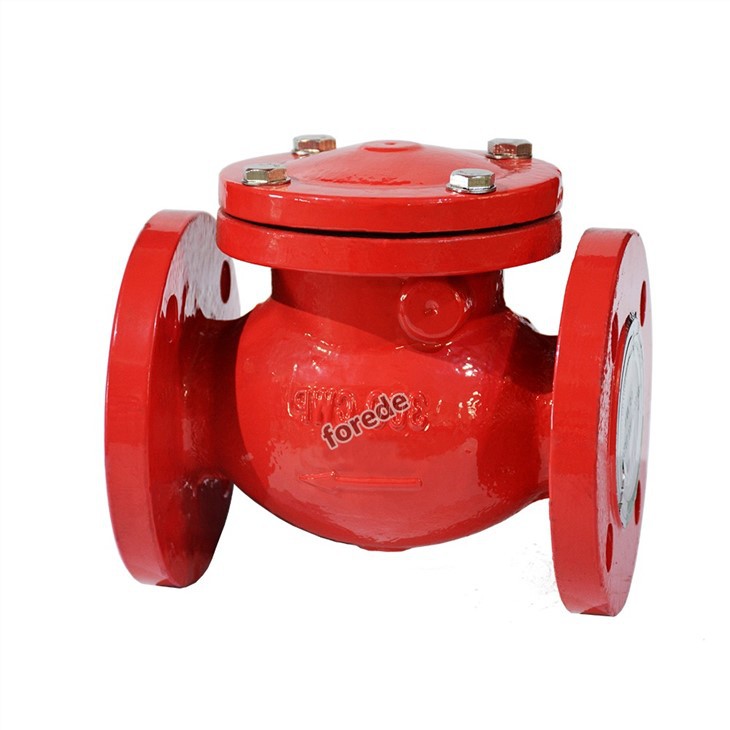 Flange End Swing Check Valve For Fire Safety