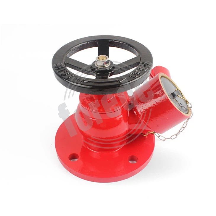 Flange End Oblique Hydrant Landing Valve