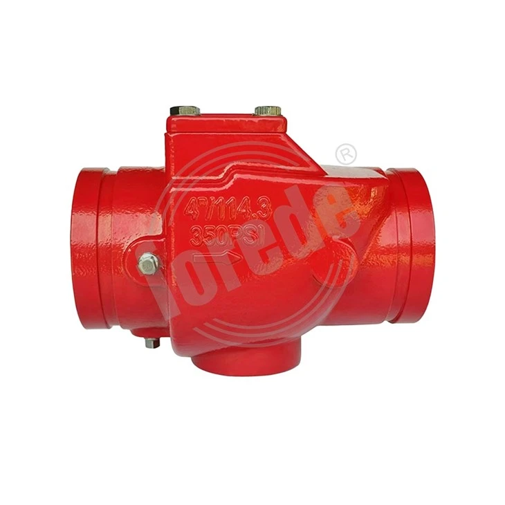 Grooved Swing Check Valve 350PSI price